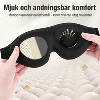 Unihattu täydellisellä pimeydellä ja säädettävällä nauhalla