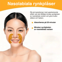 Ryppyjä tasoittavat plästerit nenälle ja huulille – 10-pakkaus