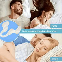 Pehmeät silikoniset nenäklipsit kuorsauksen estämiseksi – 2-pakkaus