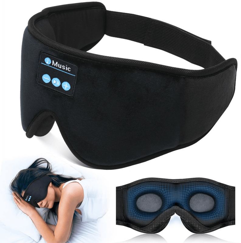 Unihattu Bluetooth-kuulokkeilla rentouttavaan uneen