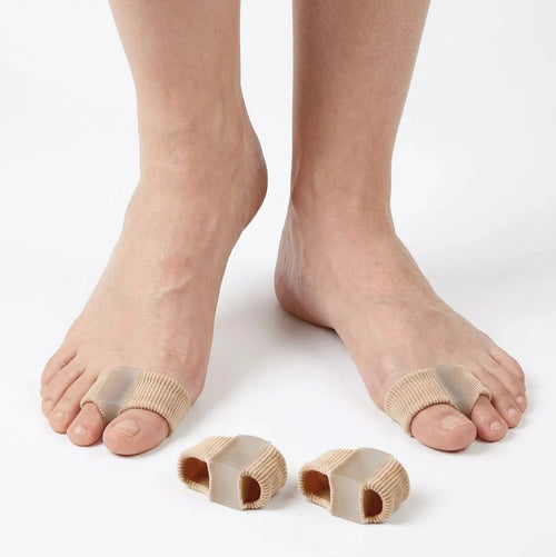Kaksinkertainen varvasseurain hallux valgus – pehmeä silikonista, 2-pakkaus