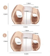 Kaksinkertainen varvasseurain hallux valgus – pehmeä silikonista, 2-pakkaus