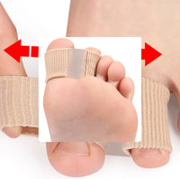 Kaksinkertainen varvasseurain hallux valgus – pehmeä silikonista, 2-pakkaus