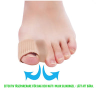 Pehmeä varvasseurain hallux valgus – 2-pakkaus