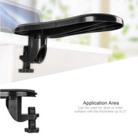 Ergonominen käsivarsituki työpöydälle muistivaahtomuovista