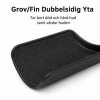 Ergonominen jalkaviila kaarevalla muotoilulla kantapään hoidossa