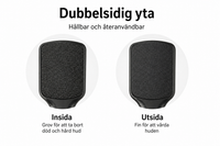 Ergonominen jalkaviila kaarevalla muotoilulla kantapään hoidossa