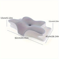 Ergonominen muistivaahtomuovinen tyyny kaikille nukkumisasennoille