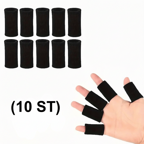 Pehmeät sormipuristushylsyt tuella – 10-pakkaus