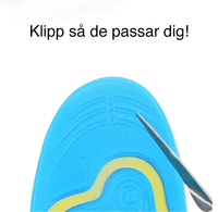 Geelivaimentavat pohjalliset iskunvaimennuksella arkipäivän kenkiin