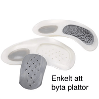 Jalkapohjan tuki 4 säädettävällä sisäpohjalla mukautettuun kuormituksen vähentämiseen