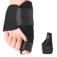 Säädettävä hallux valgus yötu support with straps (2-pakkaus)