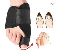 Säädettävä hallux valgus yötu support with straps (2-pakkaus)