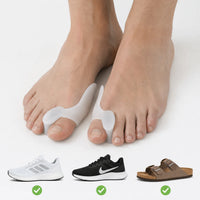 Pehmeä varvasseurain hallux valgus -tilanteessa – 2-pakkaus