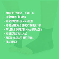 Hälsporrestrumpa puristuksella – 2-pakkaus