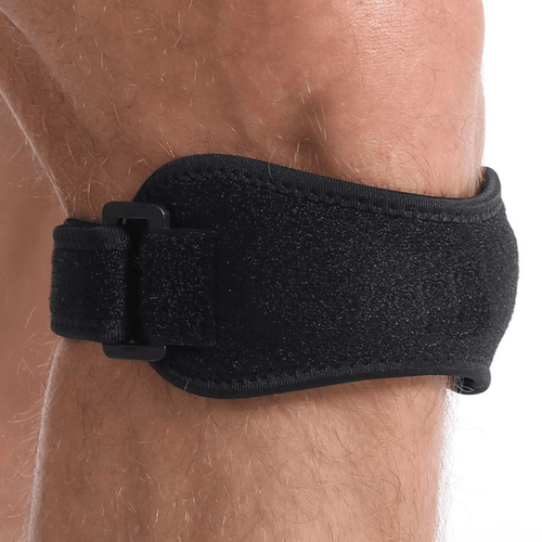 Säädettävä patellavyö hyppääjän ja schlatterin polvelle