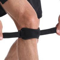 Säädettävä patellavyö hyppääjän ja schlatterin polvelle