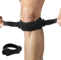 Säädettävä patellavyö hyppääjän ja schlatterin polvelle