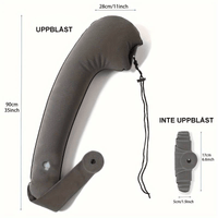 Ergonominen matkustajan niskatyyny niskatuella rentoutumiseen