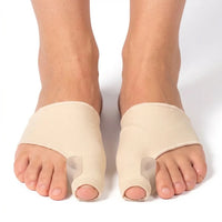 Korjaava hallux valgus -tuki varvasseurain kanssa (2-pakkaus)