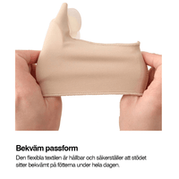 Korjaava hallux valgus -tuki varvasseurain kanssa (2-pakkaus)