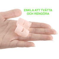Korjaava silikonisuoja kynsi-invaasiota vastaan isovarpaalle (2-pakkaus)