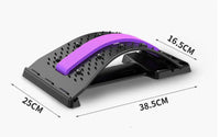 Ortopedinen selän venyttäjä säädettävällä intensiivisyydellä 4 tasolla