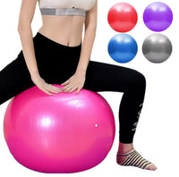 Pilates- ja joogapallo 65 cm tasapainoon ja keskivartaloharjoitteluun
