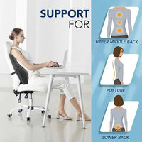 Ergonominen selkätukityyny lannerangan tueksi