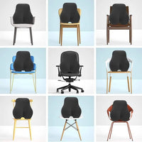 Ergonominen selkätukityyny lannerangan tueksi