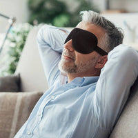 Ergonominen 3D-unimaski selkä- ja kylkiasentoon