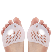 Silikoniset varpaiden erottajat 5 varpaalle hallux valgus (2-pakkaus)