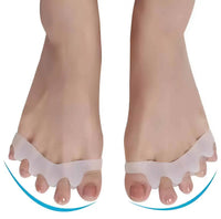 Varvasseurain silikonista hallux valgus (2-pakkaus)