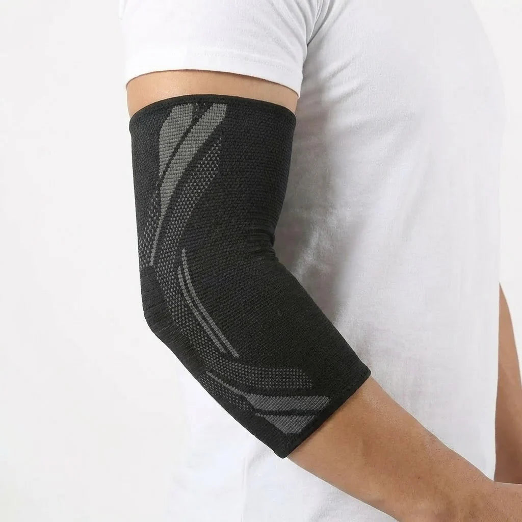 Justerbart tennisarmbågsstöd med riktad kompression