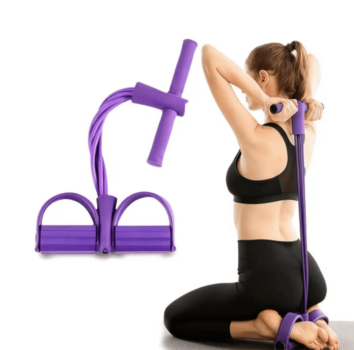 Jooga- ja pilatesnauha venyttelyyn ja kuntoutukseen
